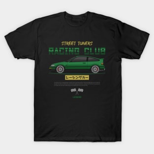 Midnight Racer Green CRX JDM T-Shirt